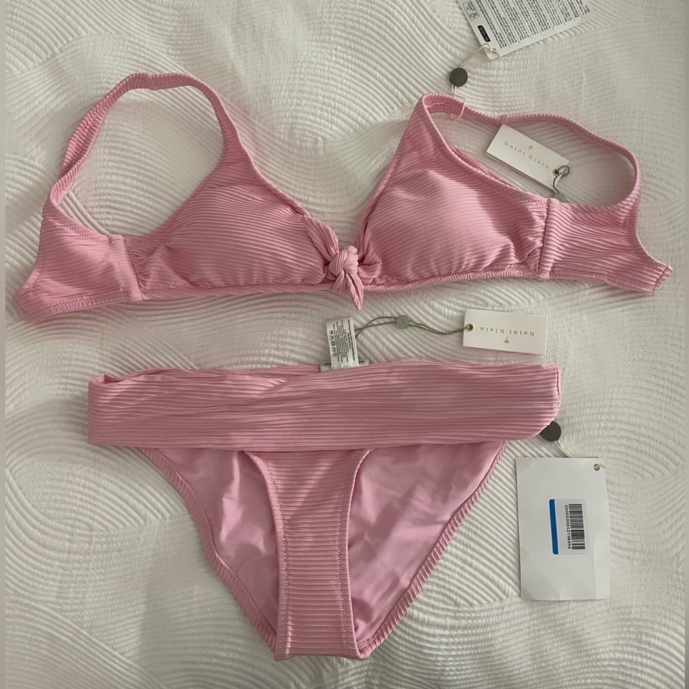 Heidi Klein Pink Bikini Set